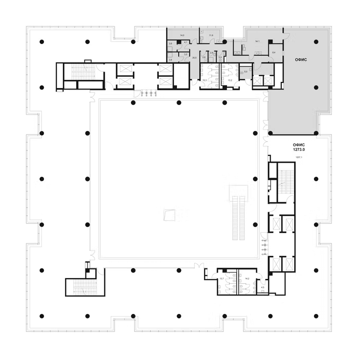 Бизнес-центр «Магистральная 12» — офисы класса A рядом с Москва-Сити | ФСК